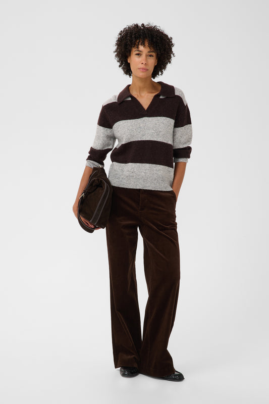 Part Two Columba Trousers Mole'