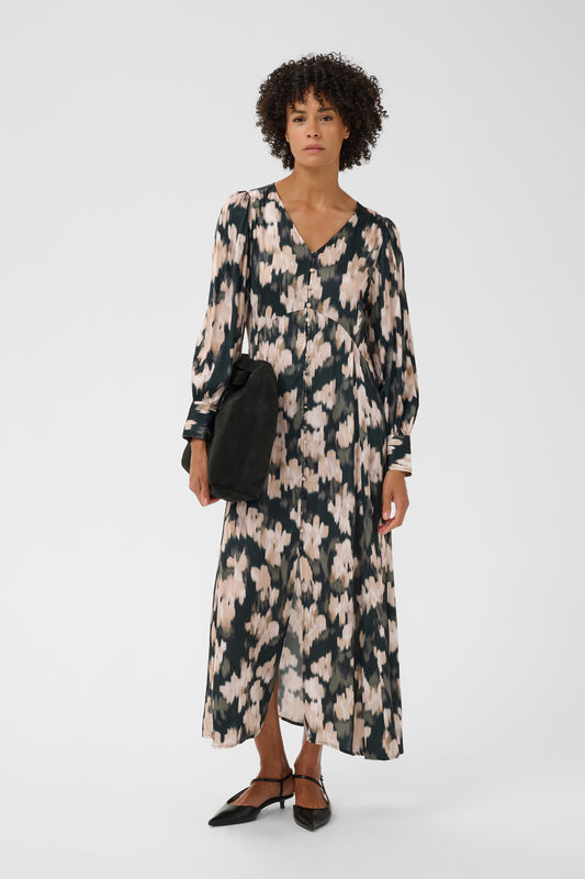 Part Two Ciluca Dress Green Blurred