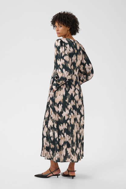 Part Two Ciluca Dress Green Blurred