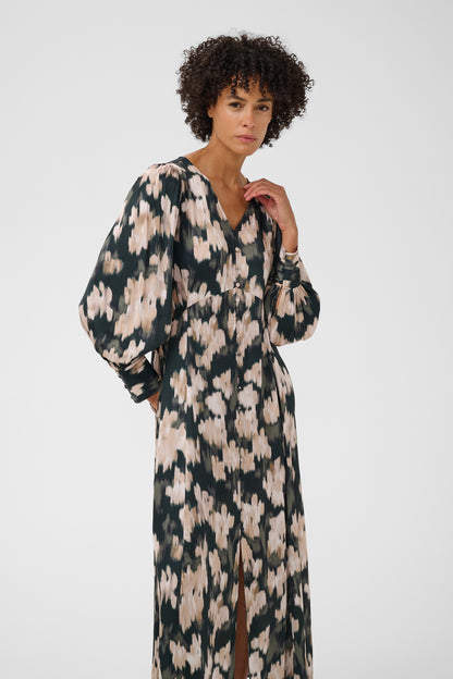 Part Two Ciluca Dress Green Blurred