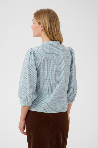 Part Two Chinette Shirt Gray Dawn