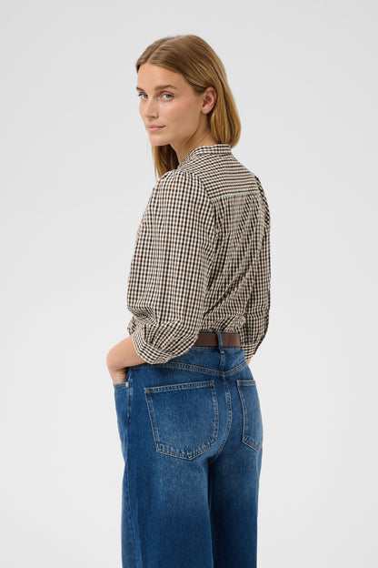 Part Two Chinette Shirt Downton Brown