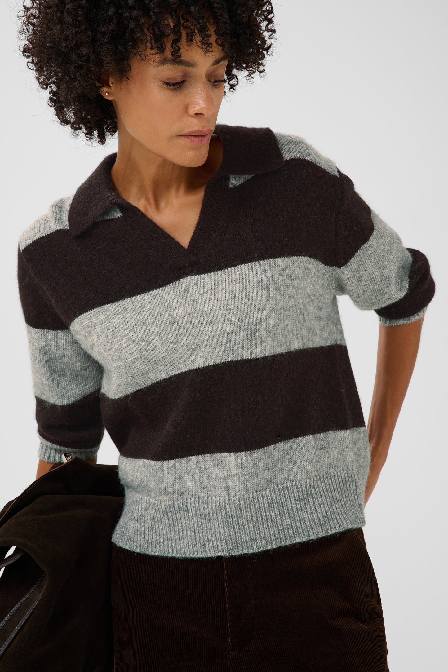 Part Two Charlott Pullover Molé / Grey Melange