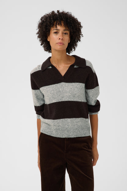 Part Two Charlott Pullover Molé / Grey Melange
