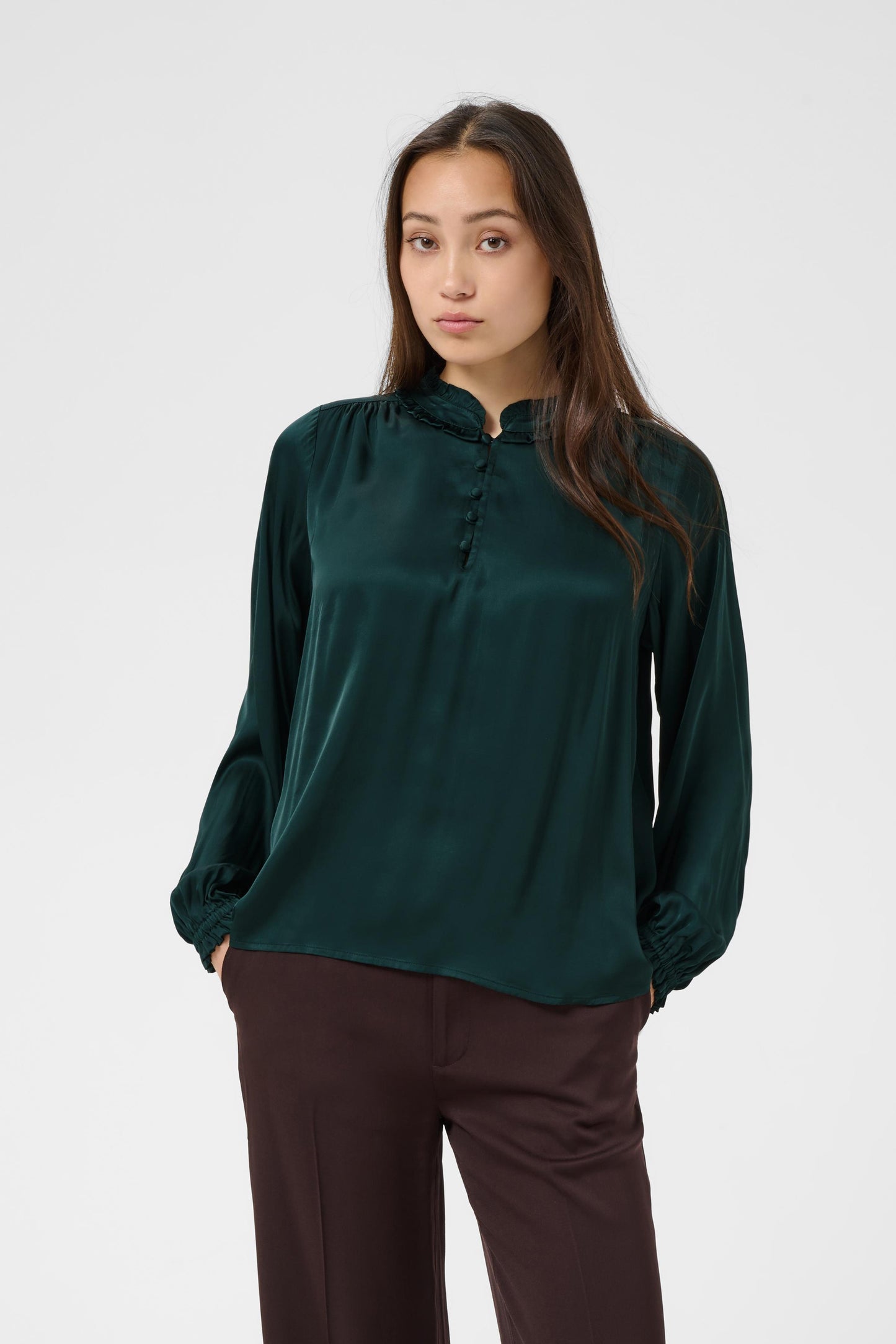 Part Two Caterina Blouse Green Gables