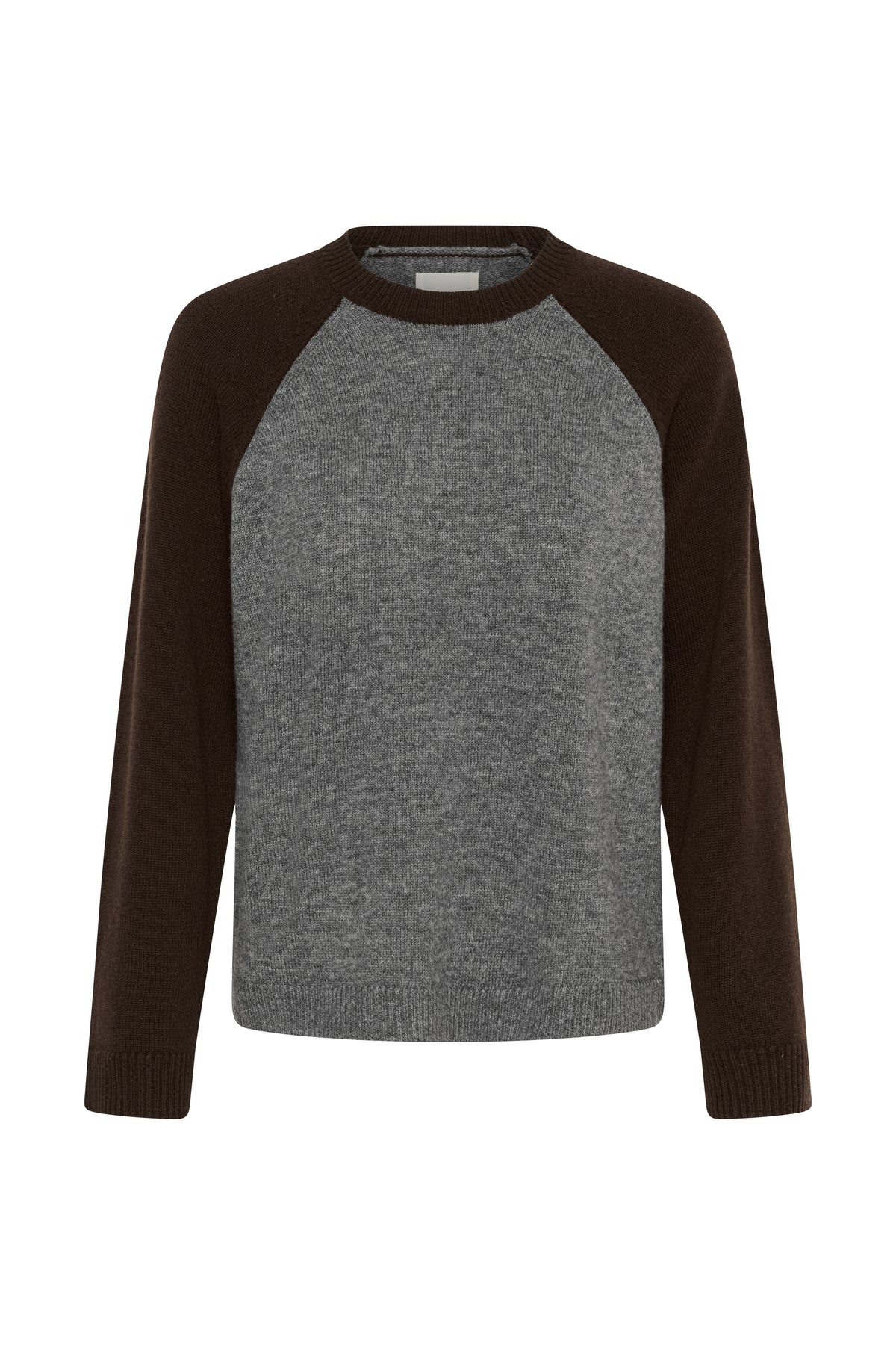 Part Two Cleo Pullover Grey / Mole Colorblock