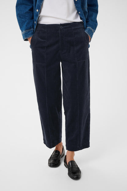 Part Two Netta Trousers Dark Navy