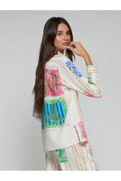 Vilagallo Tropical Bamboo Shirt 33647