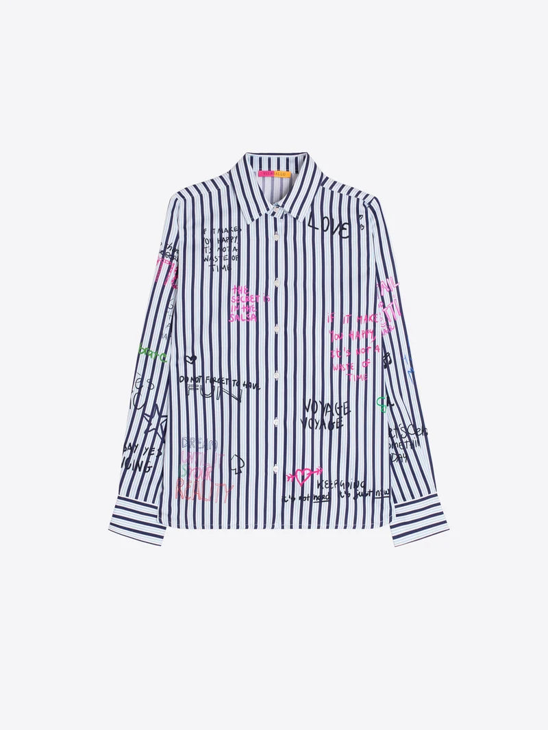 Vilagallo Ferris Wheel Print Shirt 34022