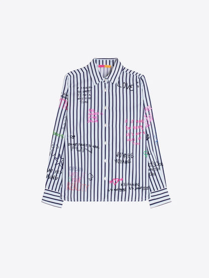 Vilagallo Ferris Wheel Print Shirt 34022
