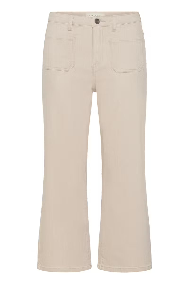 Kaffe KAbrook Cropped Jeans Moonbeam