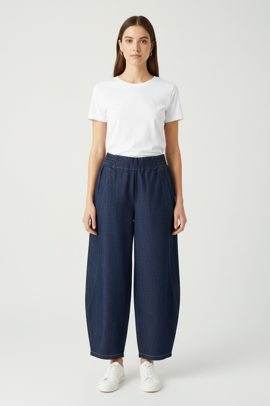My Soul Stretch Trousers 4167-1 Blue