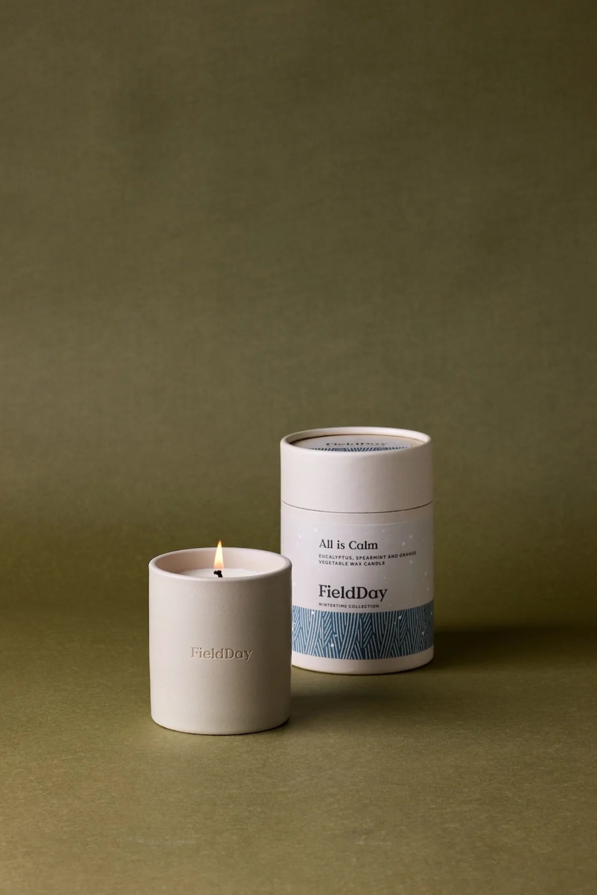 Field Day All is Calm Candle