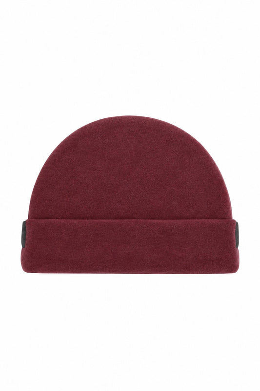Henriette Steffensen Beanie Hat-Bordeaux