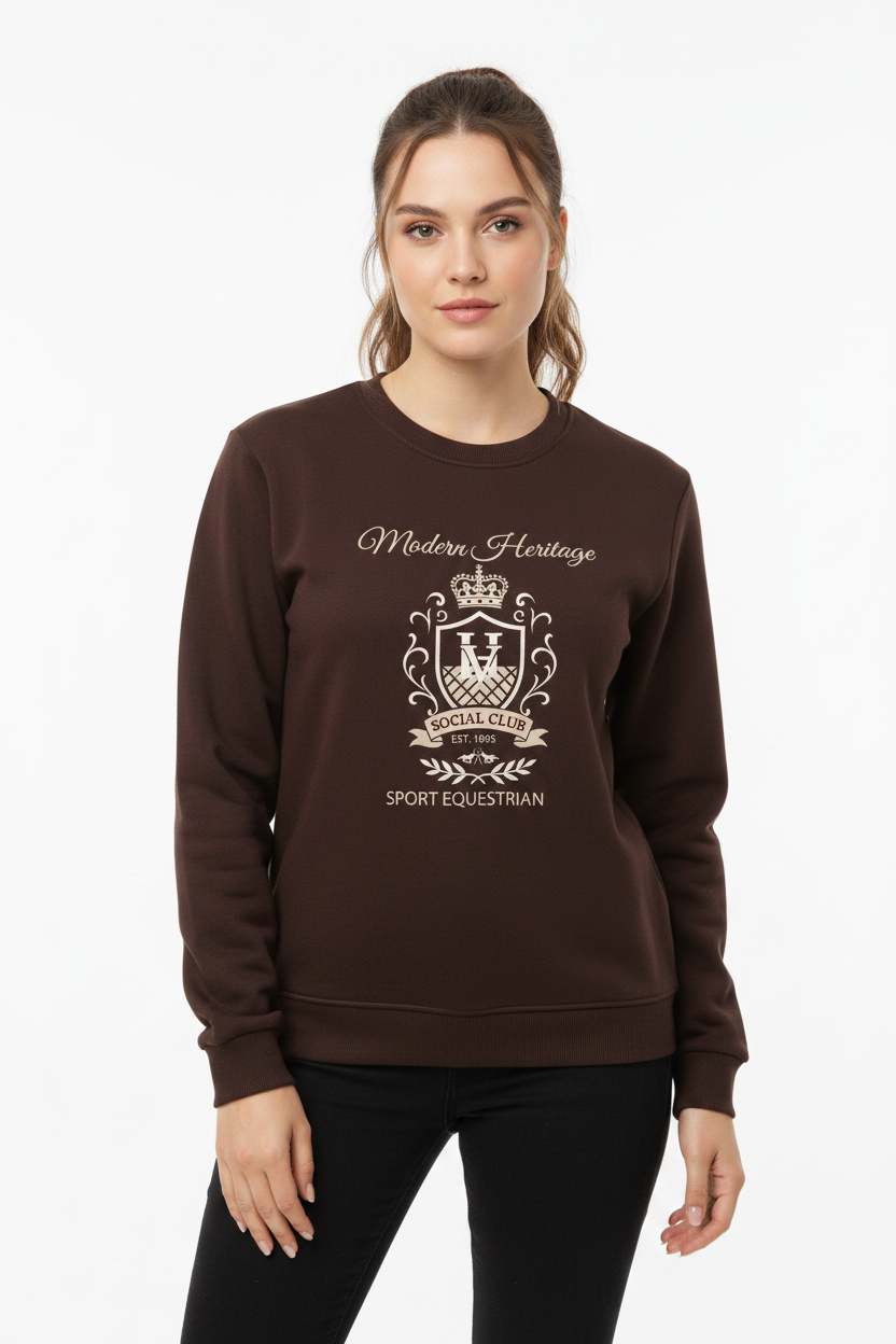 HV Polo Alice Sweater Chocolate