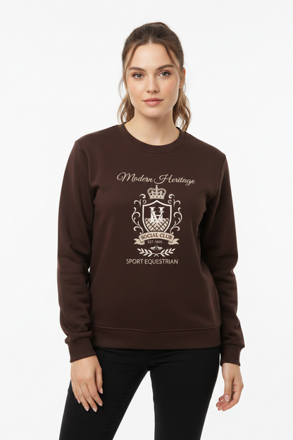 HV Polo Alice Sweater Chocolate