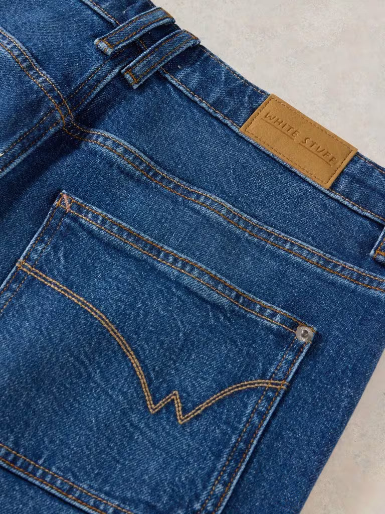 White Stuff Tia Wide Leg Crop Jean