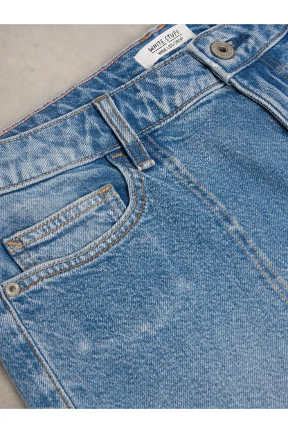 White Stuff Tia Wide Leg Jean Denim