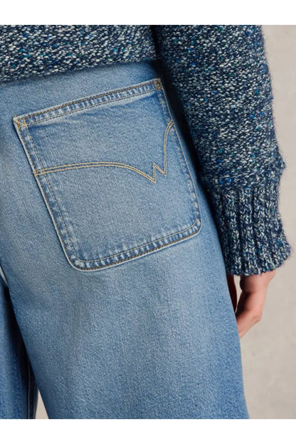 White Stuff Tia Wide Leg Jean Denim