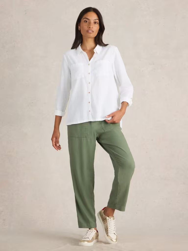 White Stuff Sophie Shirt Pale Ivory
