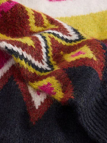 White Stuff Alice Abstract Pullover