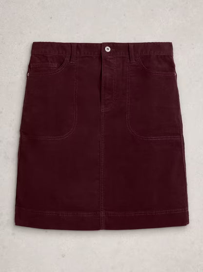 White Stuff Tia Cord Skirt