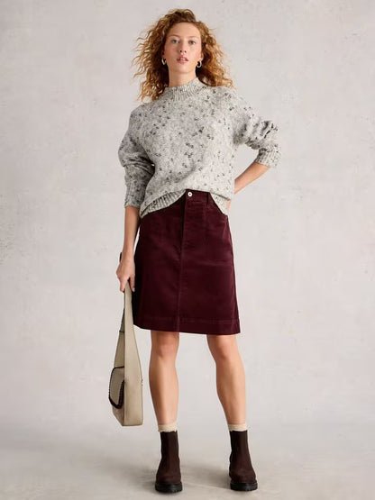 White Stuff Tia Cord Skirt