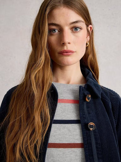 White Stuff Eden Cord Jacket