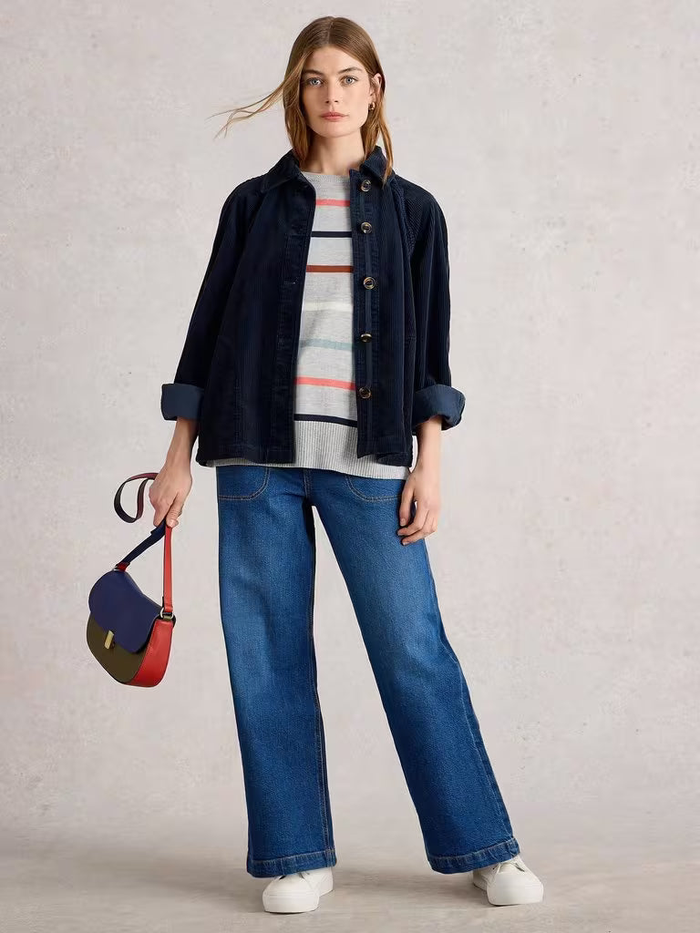 White Stuff Eden Cord Jacket