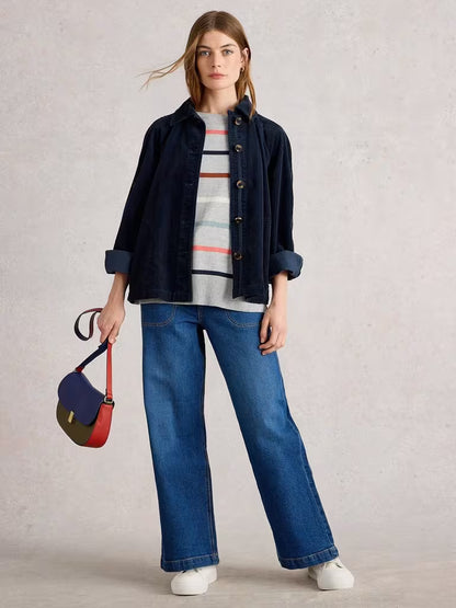 White Stuff Eden Cord Jacket