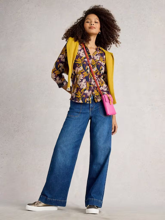 White Stuff Annie Jersey Shirt