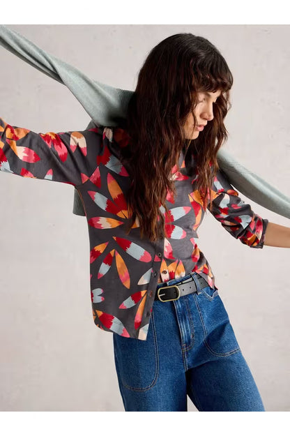 White Stuff Annie Jersey Shirt