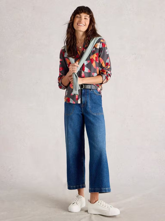 White Stuff Annie Jersey Shirt