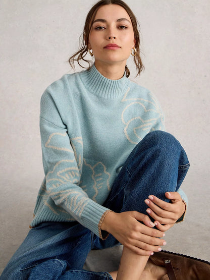 White Stuff Fenella Floral Jumper