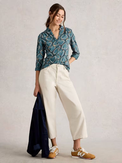 White Stuff Annie Jersey Shirt