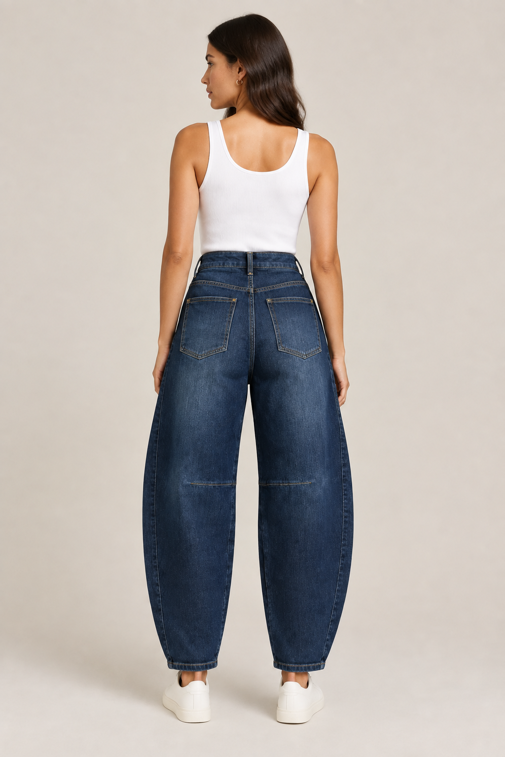 Raffaello Rossi Tira Brownish Blue Denim