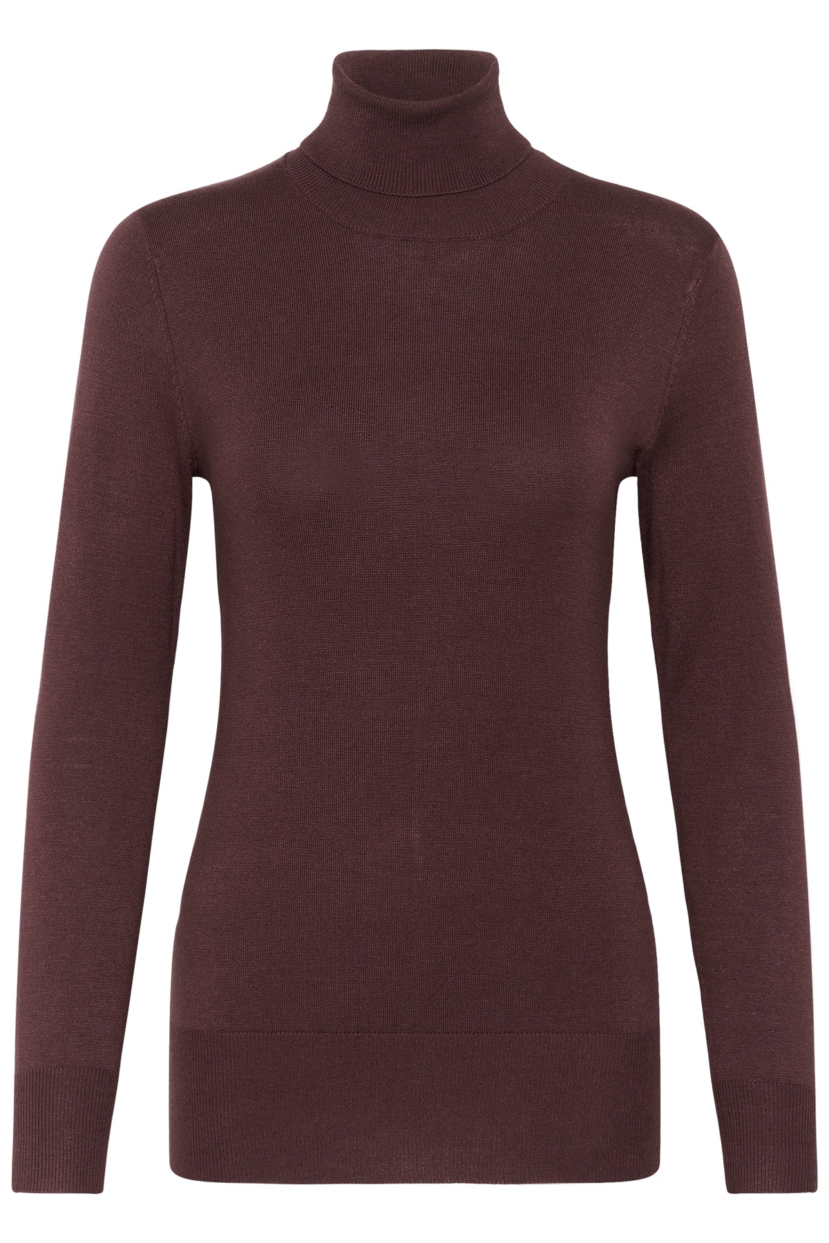Kaffe Astrid Roll Neck Fudge