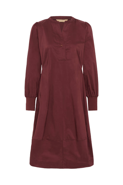 Culture Antoinett Rib Dress Chocolate Truffle
