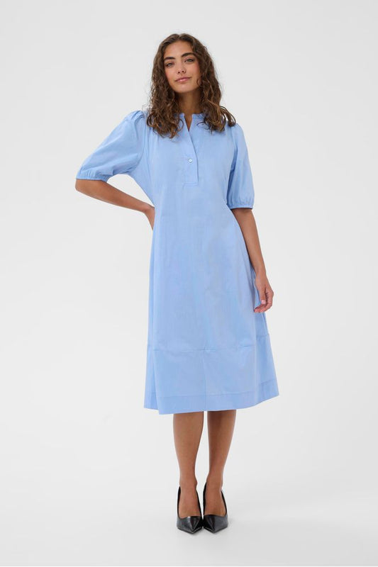 Culture Antoinett Placket Dress Blue