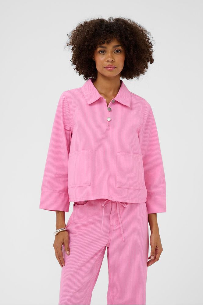 Culture Ayna Shirtjacket Pink