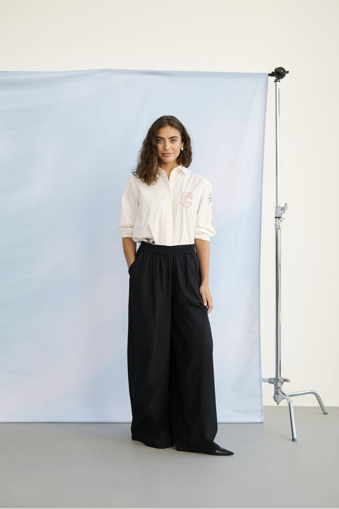 Culture Jila Olena Shirt Gardenia