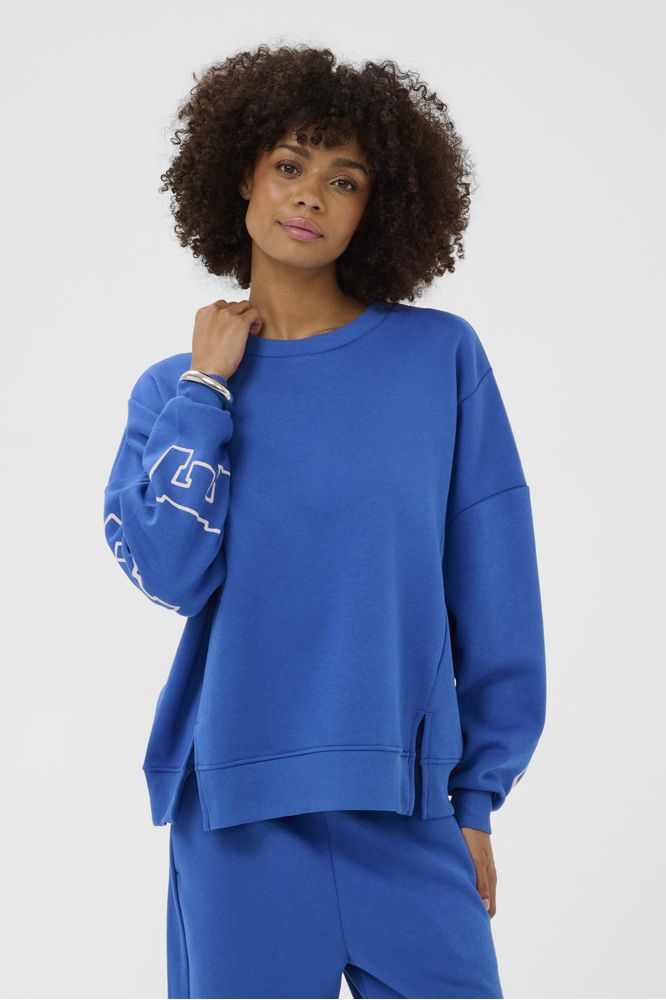 Culture Angela Charlie Sweatshirt Blue