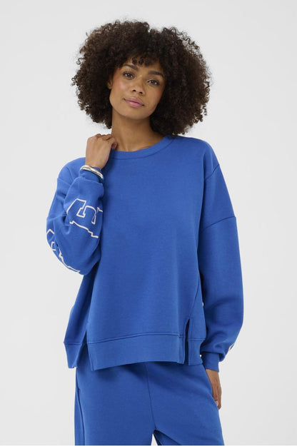 Culture Angela Charlie Sweatshirt Blue