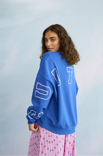 Culture Angela Charlie Sweatshirt Blue