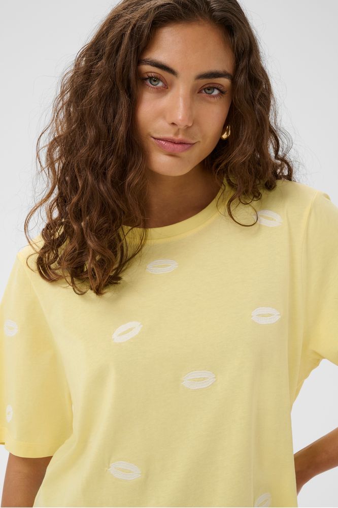 Culture Kissy T-Shirt Lemon