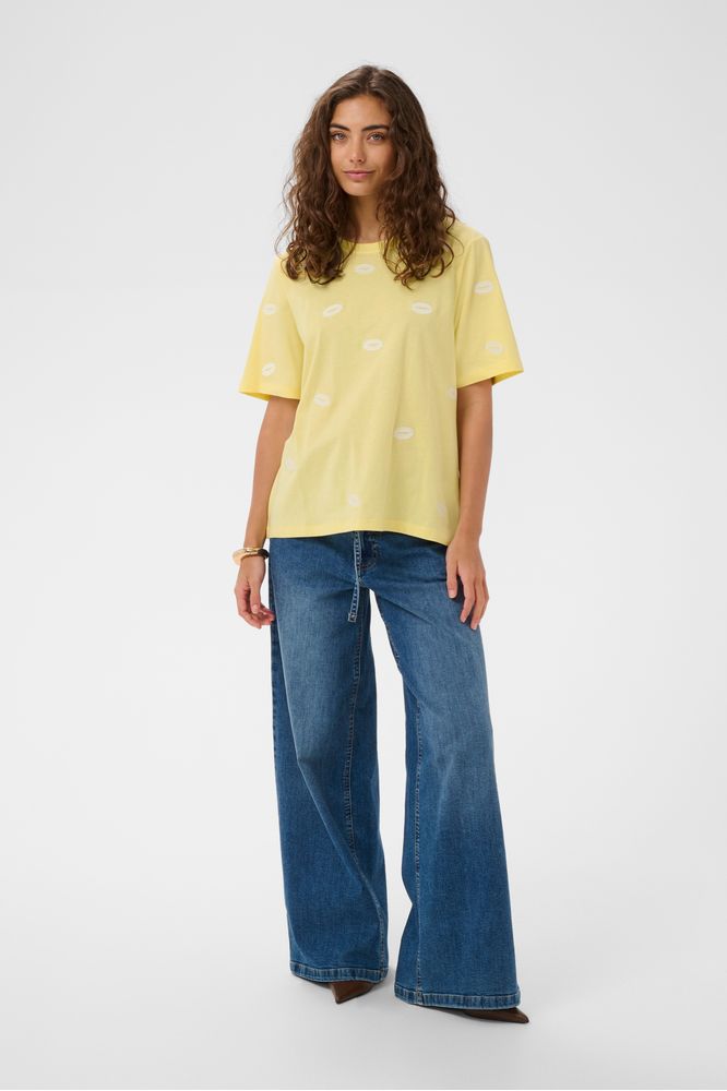 Culture Kissy T-Shirt Lemon