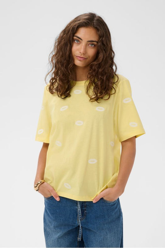 Culture Kissy T-Shirt Lemon