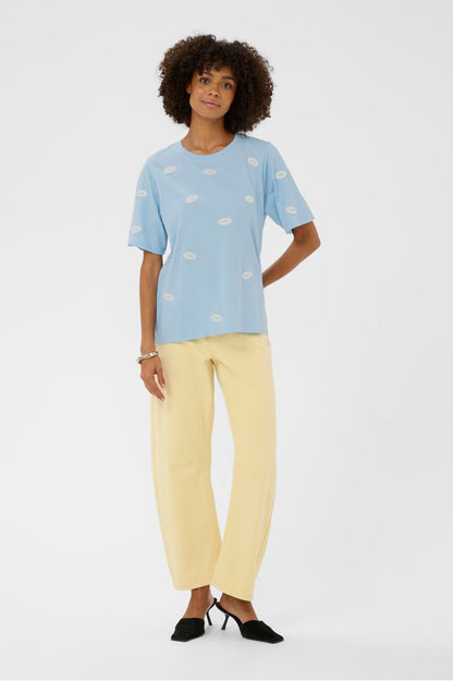 Culture Kissy T-Shirt Blue