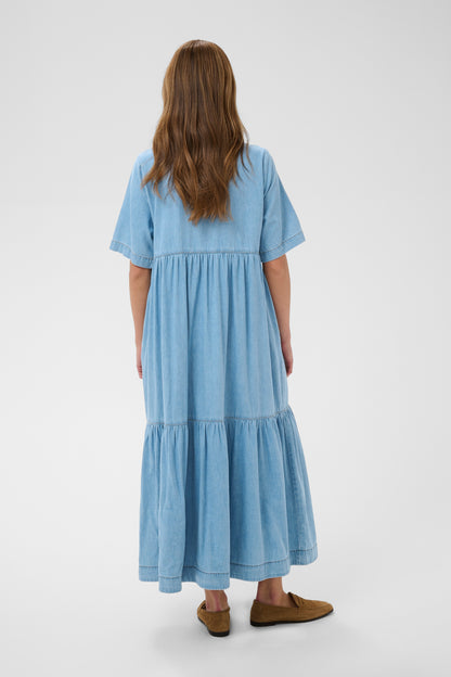Culture CUmona Arpa Long Dress Blue