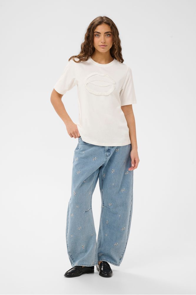 Culture CUlippy Gith T-Shirt Gardenia